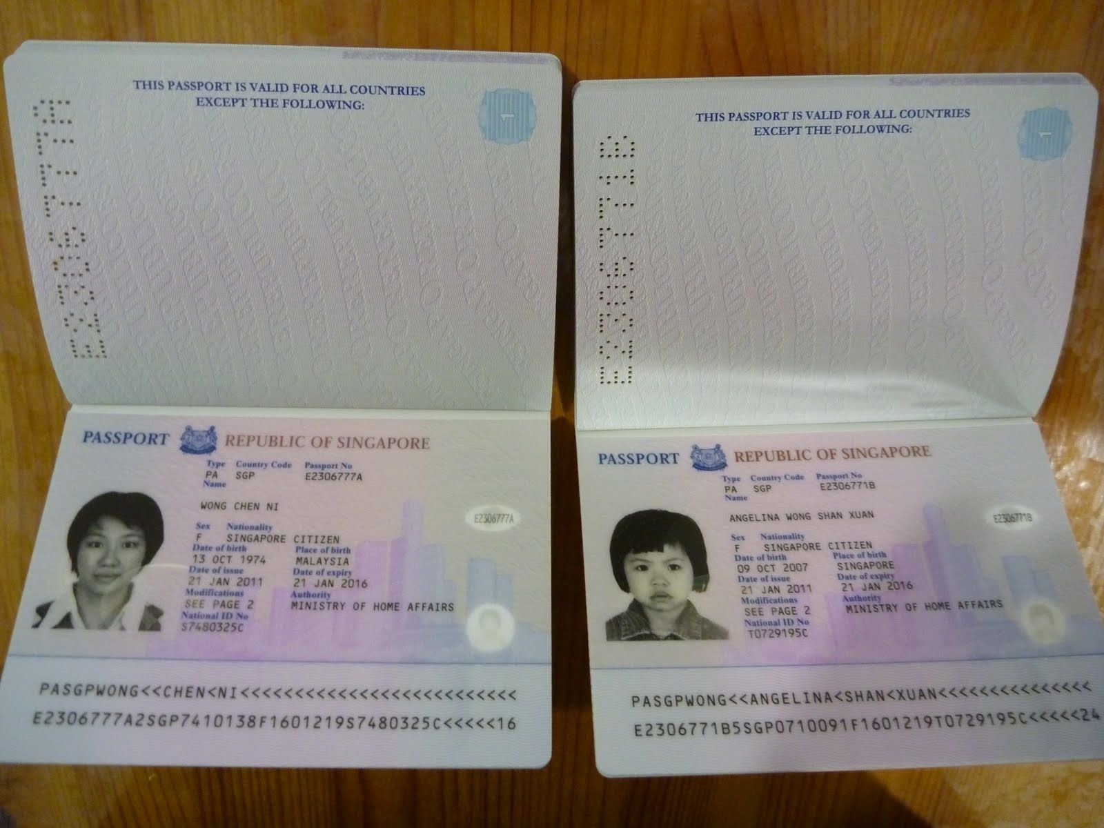 Application For Singapore Biometric Passport Form Blog lif co id