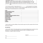 Application For The Surrender Of Indian Passport Citizenship Printable