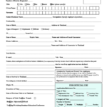 Application Form For Visa Royal Thai Embassy Islamabad Printable Pdf