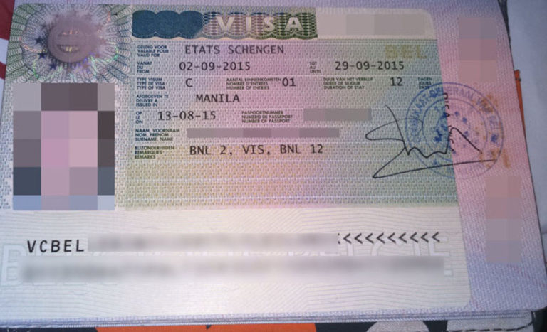 Belgium Schengen Visa Application Requirements Flight Reservation For 