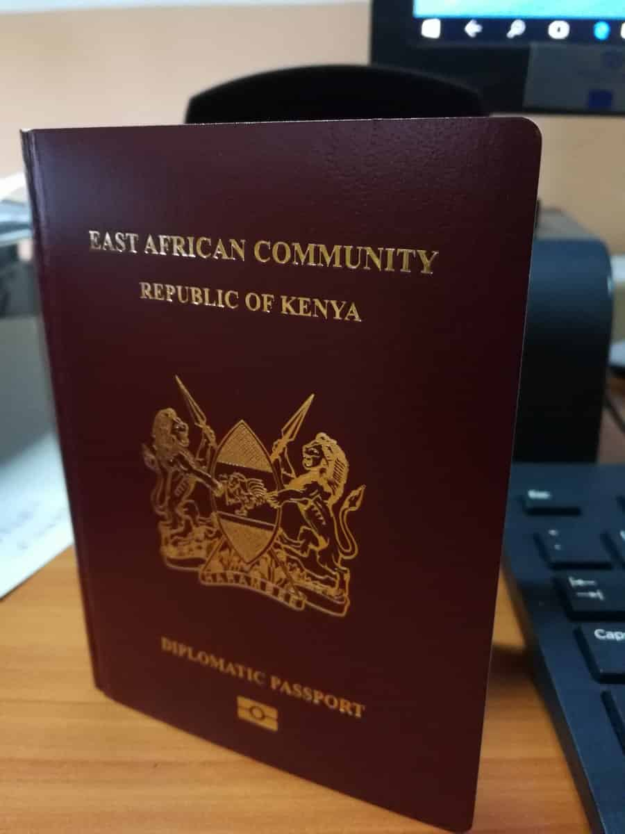 Kenya E Passport Application Form