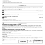 Example Form For Canadian Passport Renewal