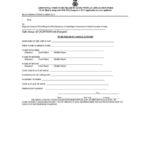 Form U Indian Visa Application Form Printable Pdf Download