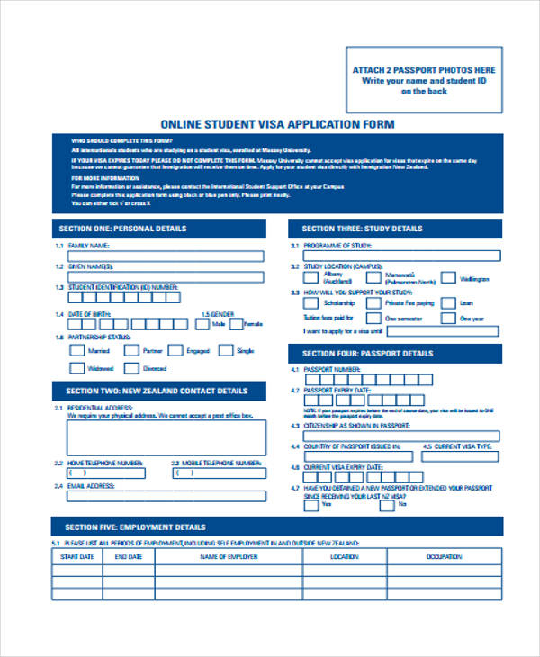 FREE 40 Student Application Forms In PDF