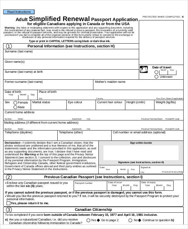 FREE 73 Application Form Samples In MS Word PDF Pages Google Docs