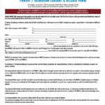 FREE 8 Sample Parent Release Forms In MS Word PDF