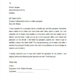 FREE 8 Sample Passport Authorization Letter Templates In PDF MS Word