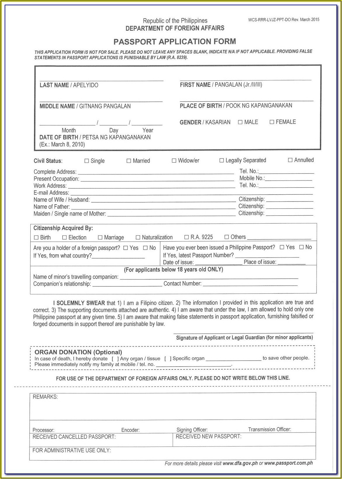 Guyana Consulate Passport Renewal Form Form Resume Examples yKVBbkwMVM