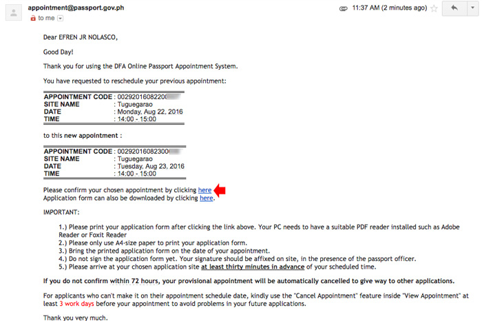 How To Cancel Or Reschedule Passport Appointment Online