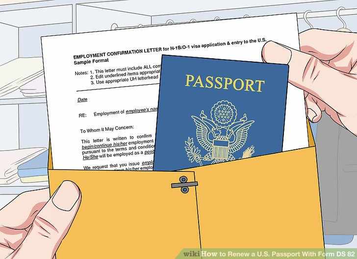 How To Renew A U S Passport With Form DS 82 with Pictures