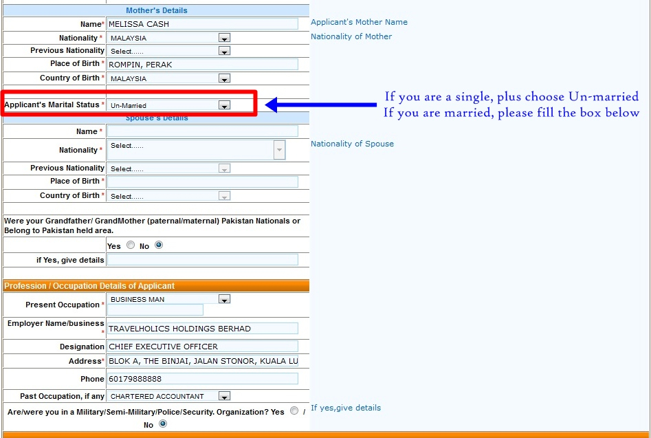 Incredible India Visa Application Kaki Berangan