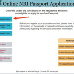 Indian Visa Lost Application Number