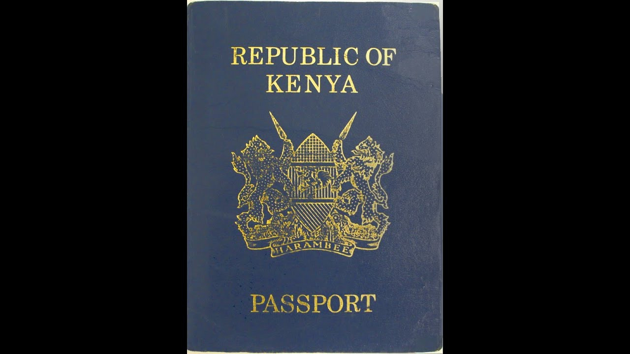 Kenya Immigration Application For Kenyan Passport Online At ECitizen 