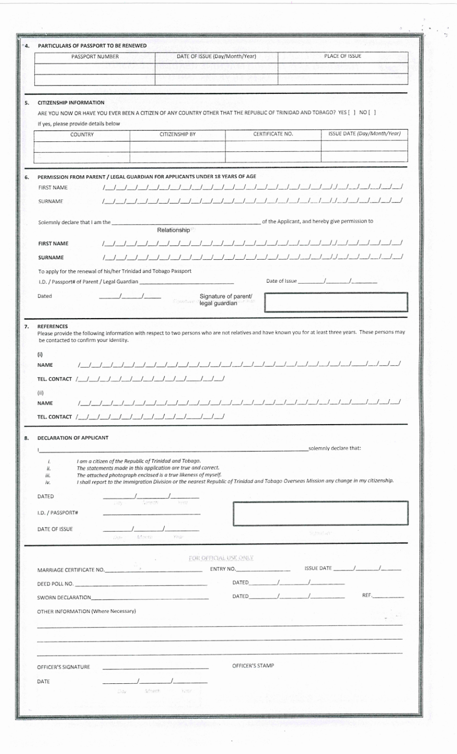 trinidad-and-tobago-immigration-passport-renewal-forms-passportform