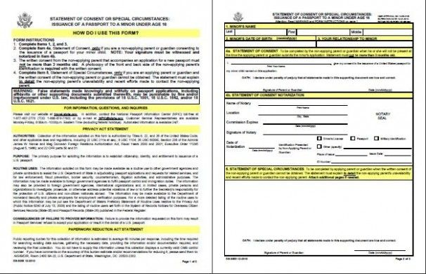 Passport Application Form For Minors Philippines Seven Small But 