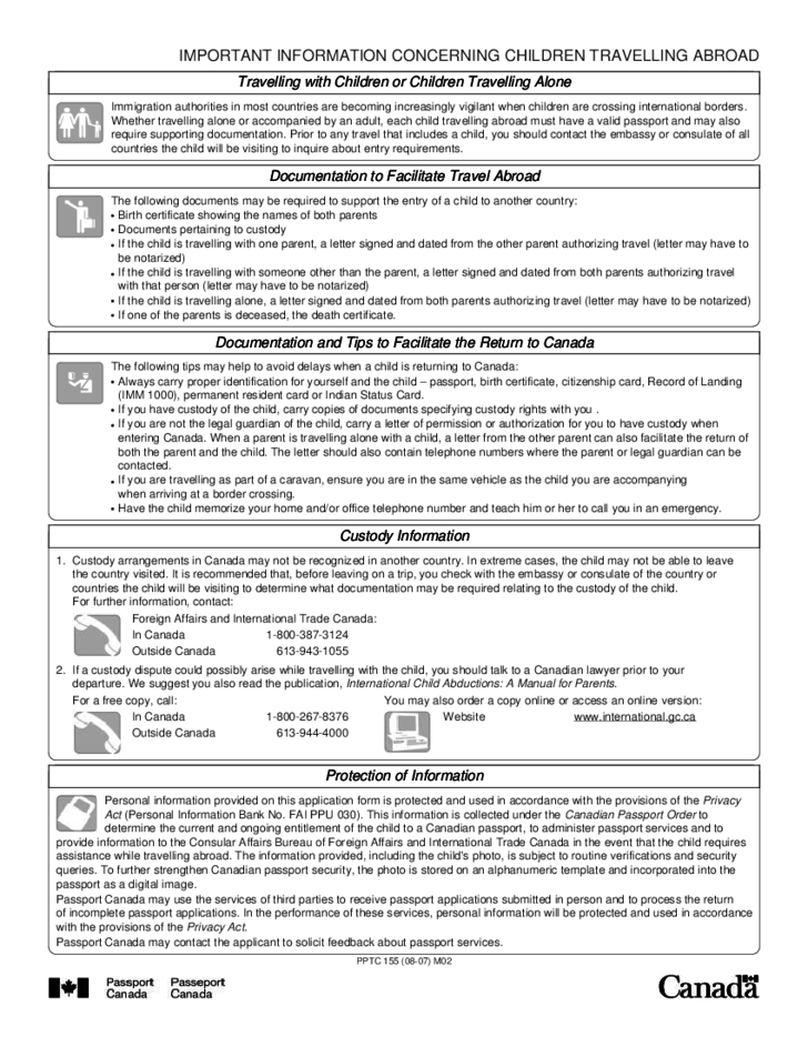 Passport Renewal Canada Pdf Form Canada Examples Cognitive Examples