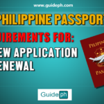 Philippine Passport Requirements New Application Renewals