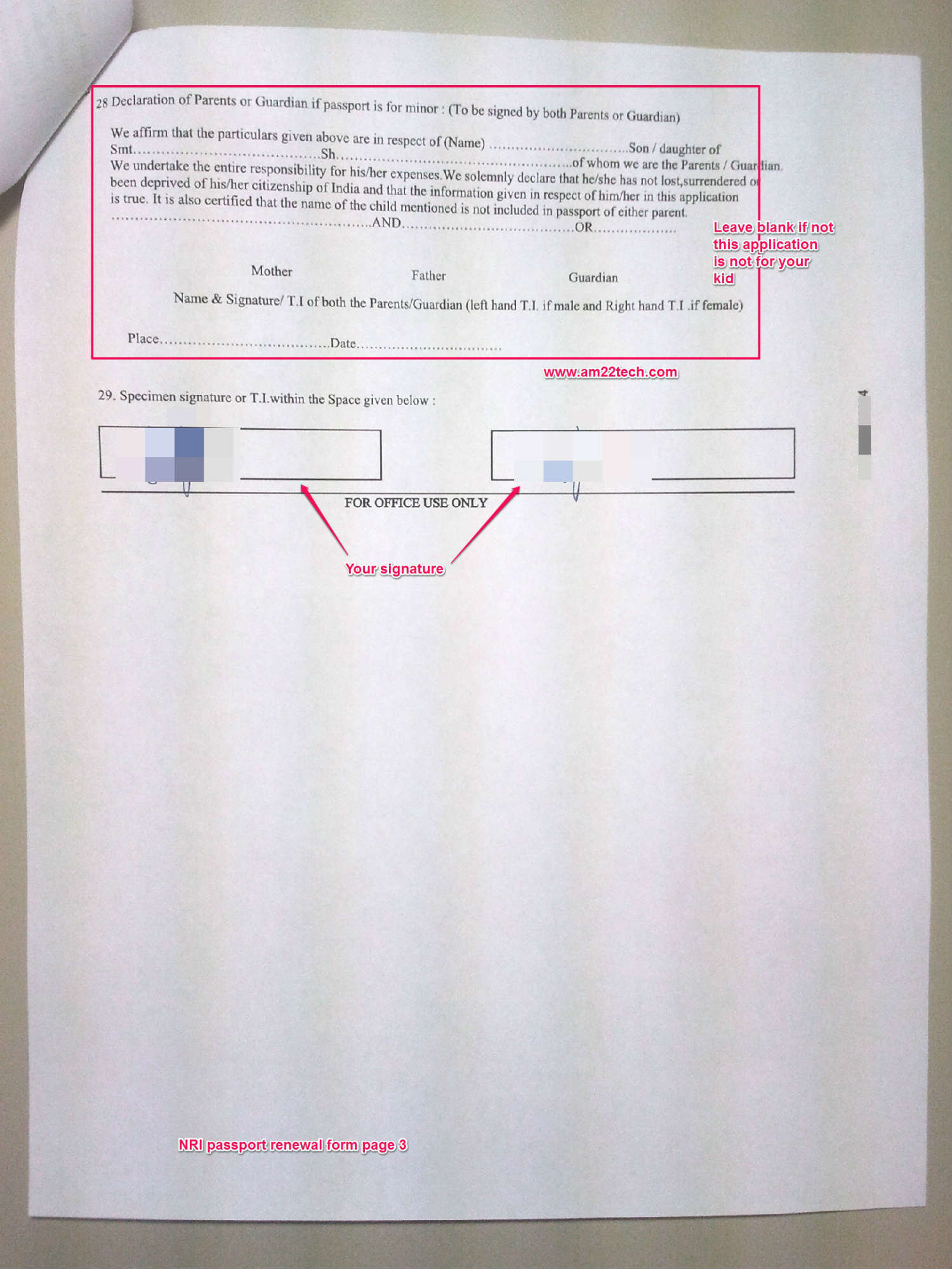 Renew Indian Passport In USA After 10 Years Cox Kings By Post AM22 Tech