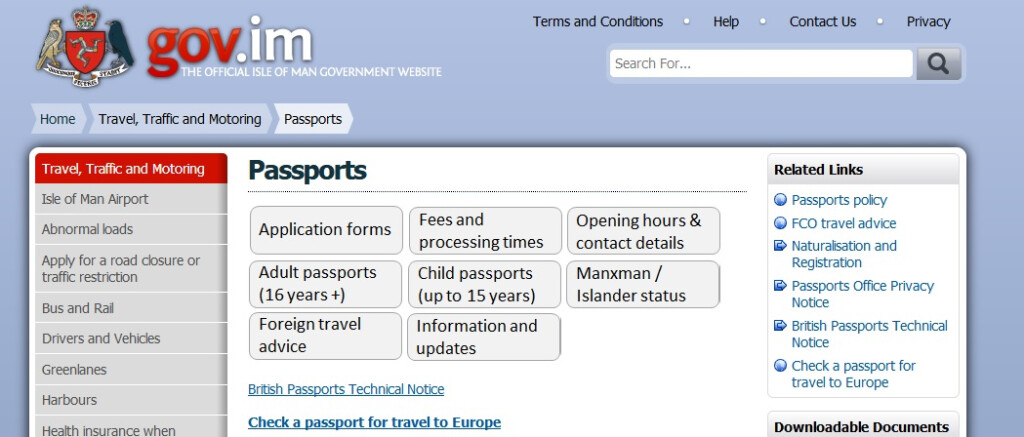 Renewing Child Passport Isle Of Man Www statusin