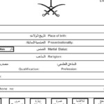 Saudi Arabia Visa Application Form Required Documents New Art For