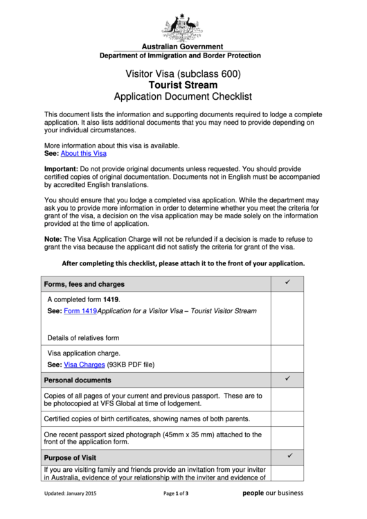 Top Australian Visa Application Form Templates Free To Download In PDF