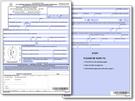 US Passport Applications Information