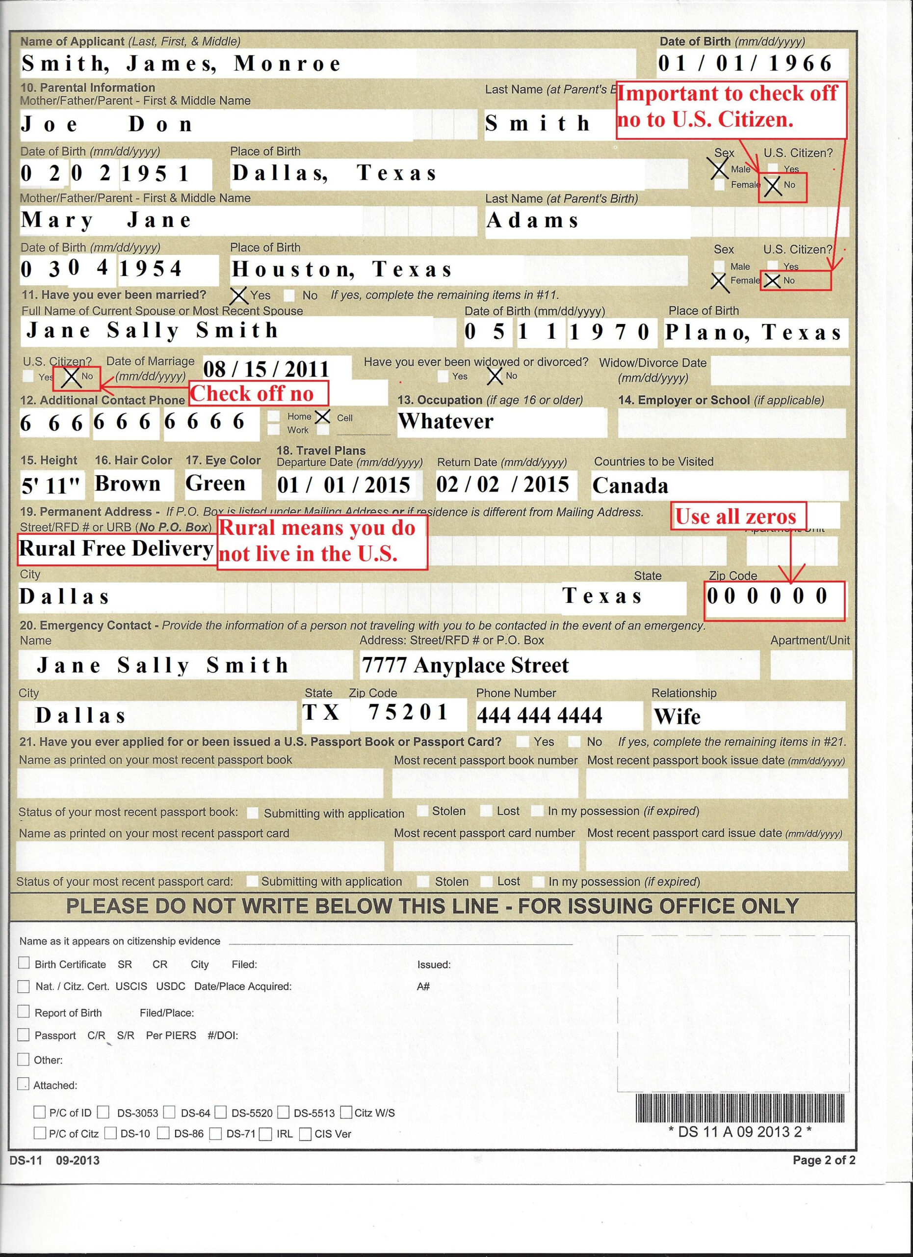 Where To Submit DS 11 Form PrintableForm Printable Form 2021